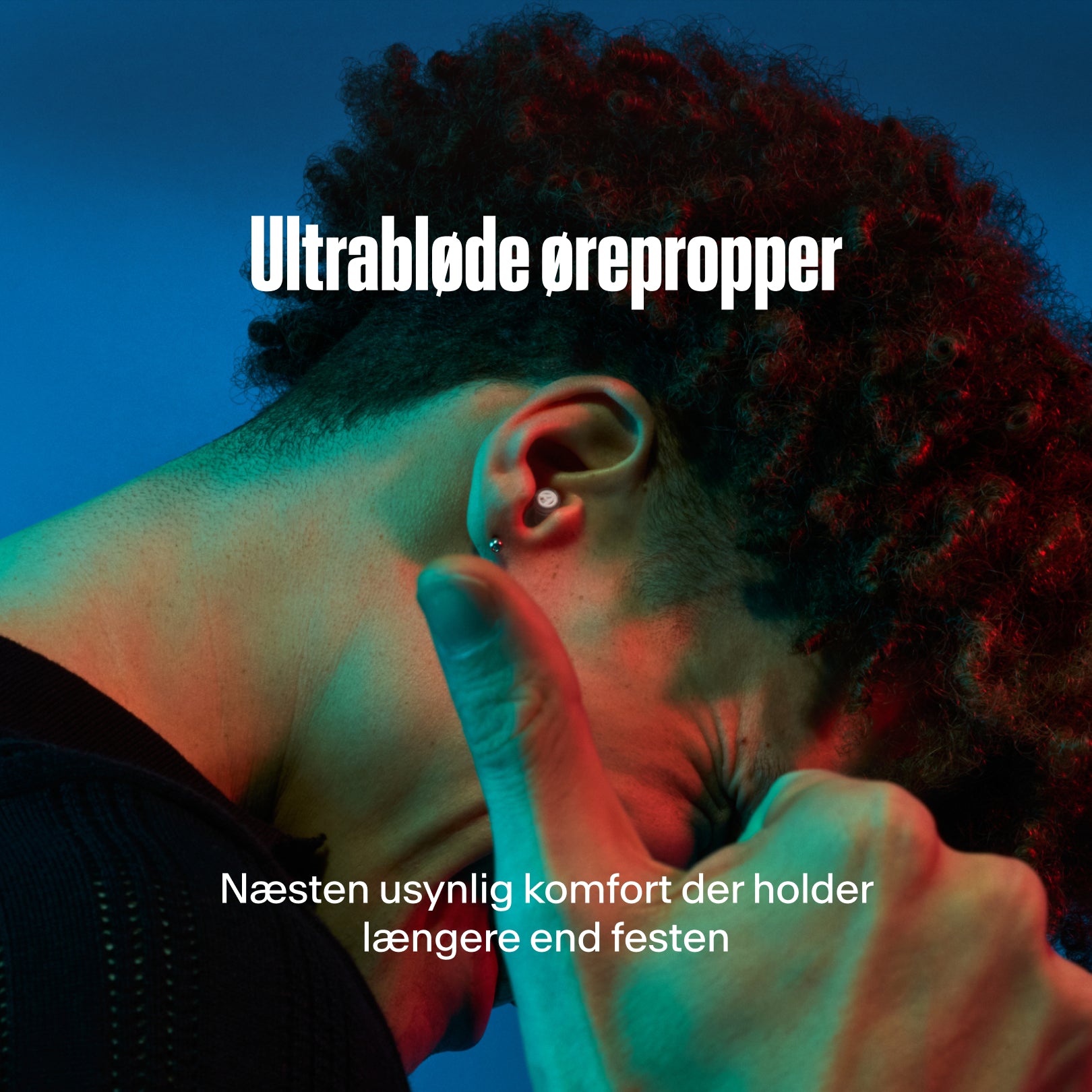 Alpine PartyPlug Pro, ultra soft earplugs. Næsten usynlig komfort, der holder længere end festen