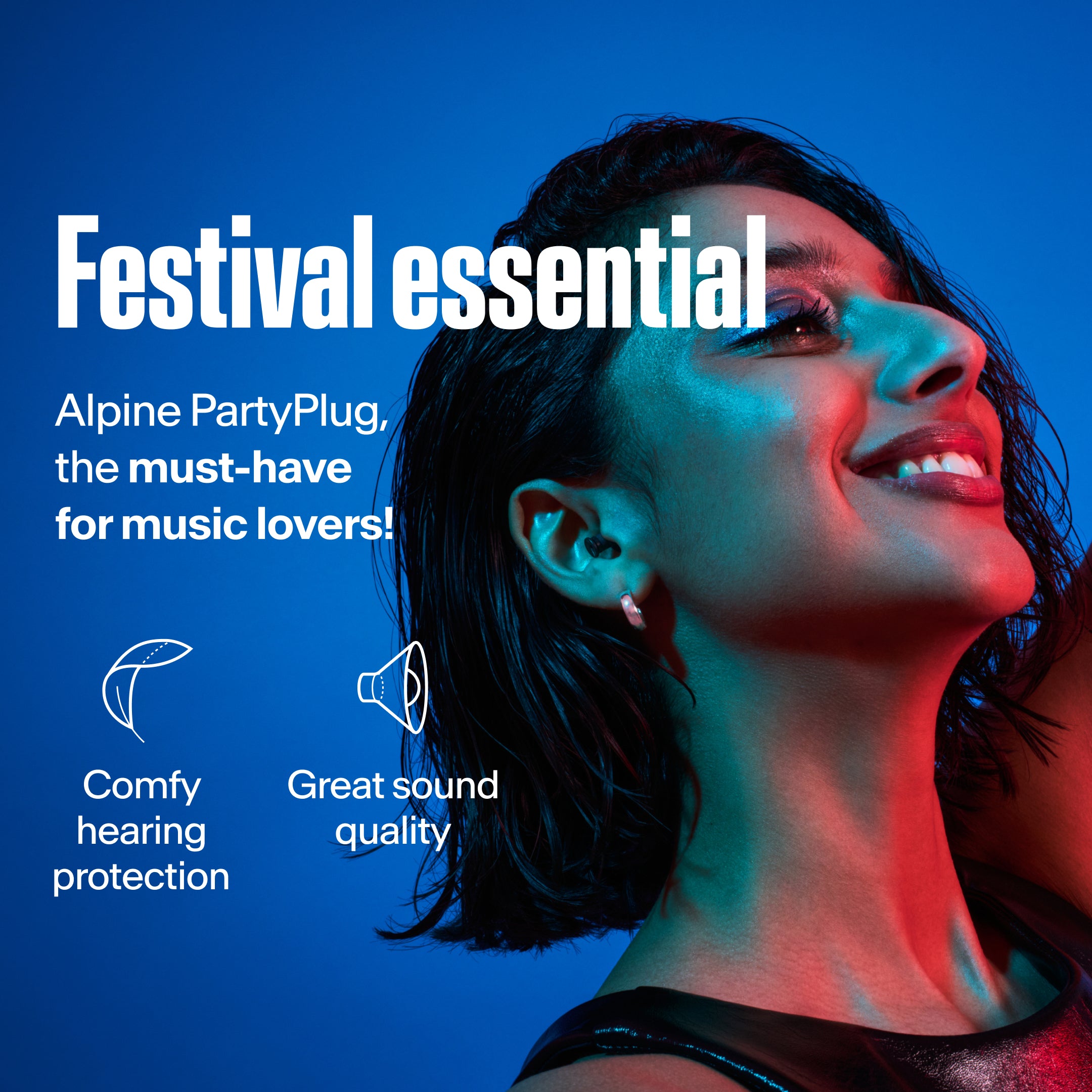 Alpine PartyPlug: festival essential must-have for music lovers, comfy with great sound quality