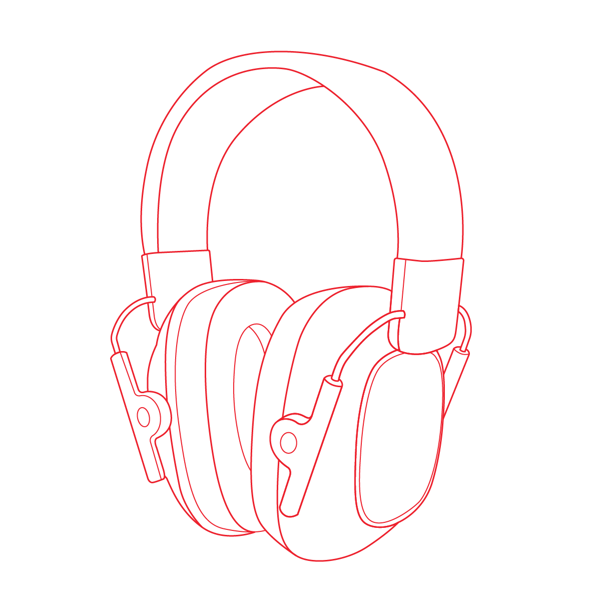 illustration technique du casque antibruit
