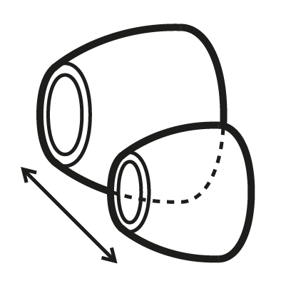 Earbud icon showing device shape