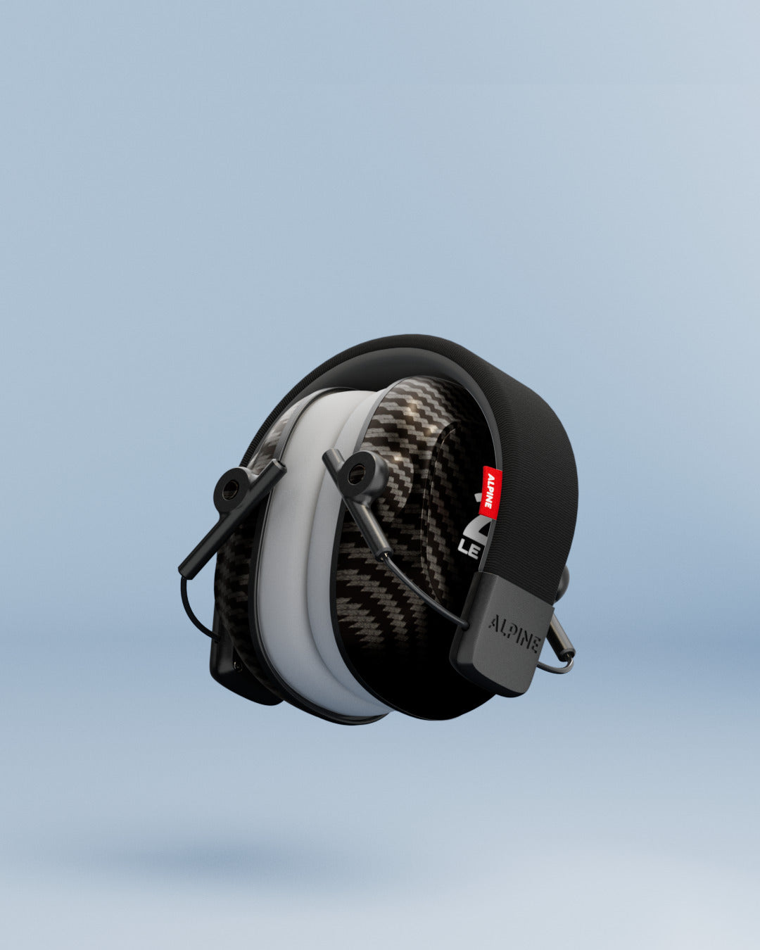 alpine 24h le mans racing pro casque anti-bruit pour enfants plié