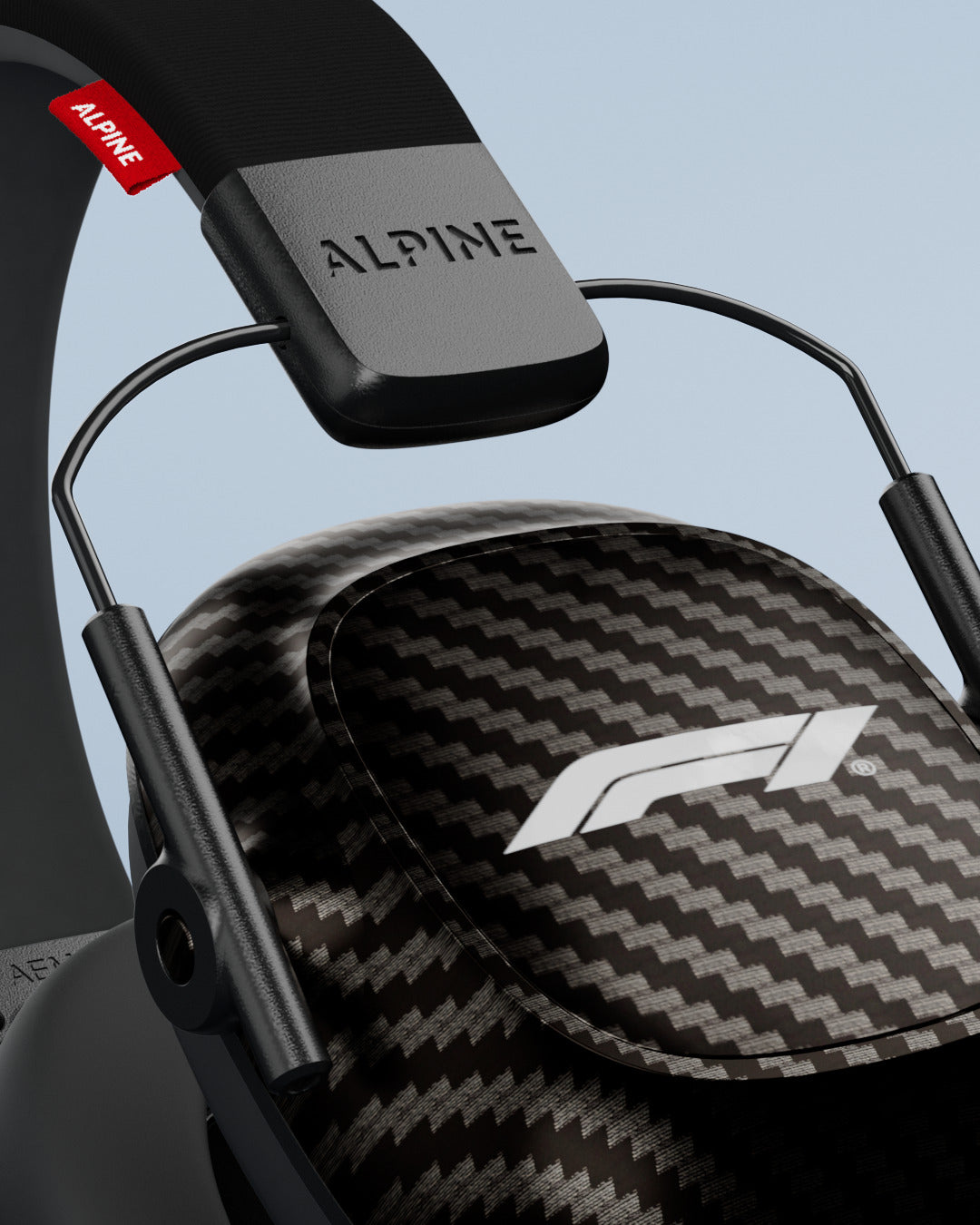 alpine formula 1 racing pro casque anti-bruit produit detail