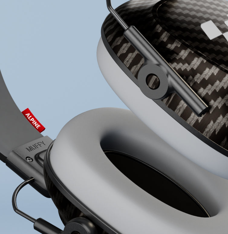alpine motogp racing pro casque anti-bruit pour enfants attenuation detail
