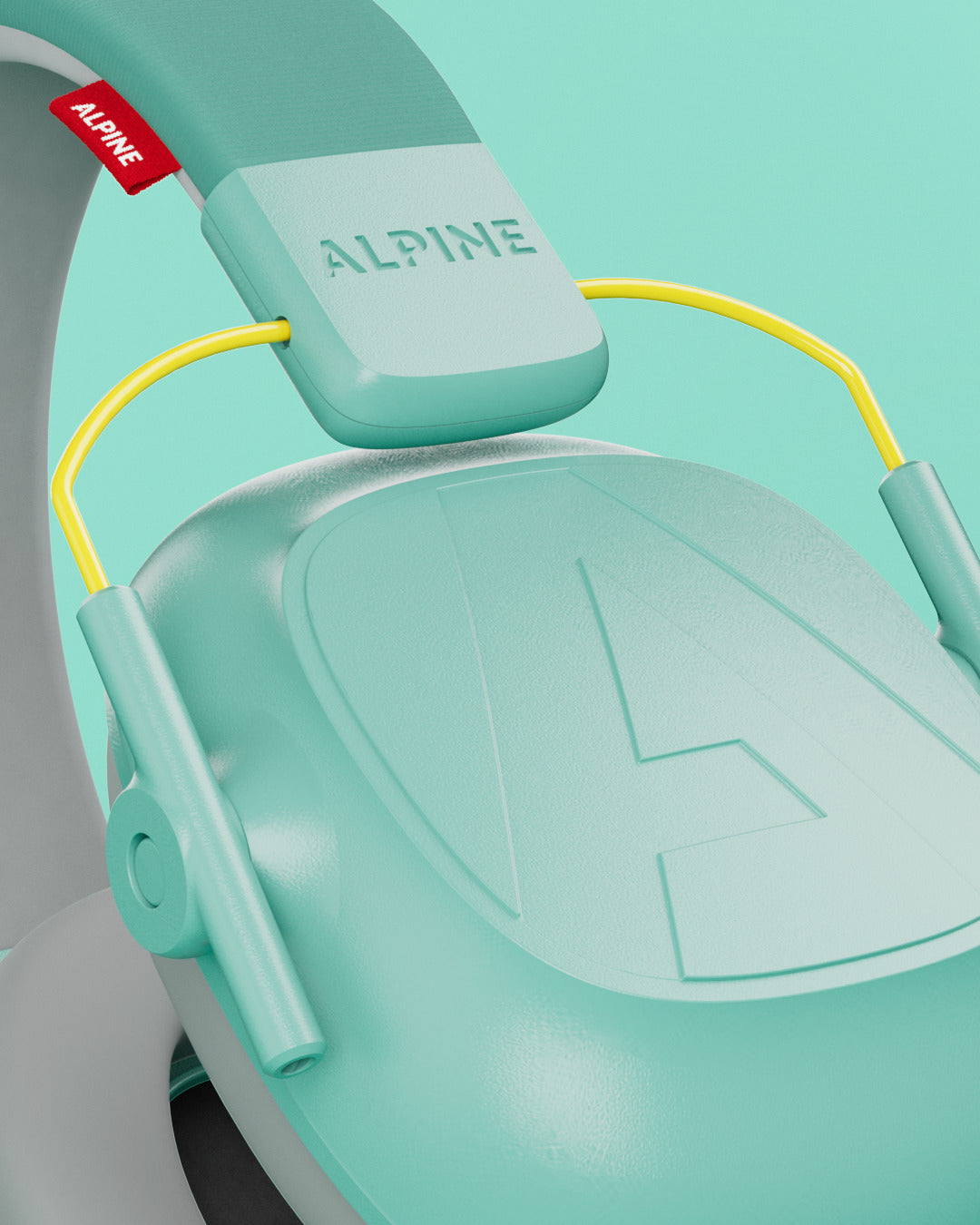 alpine muffy kids casque anti-bruit pour bébés produit detail menthe 