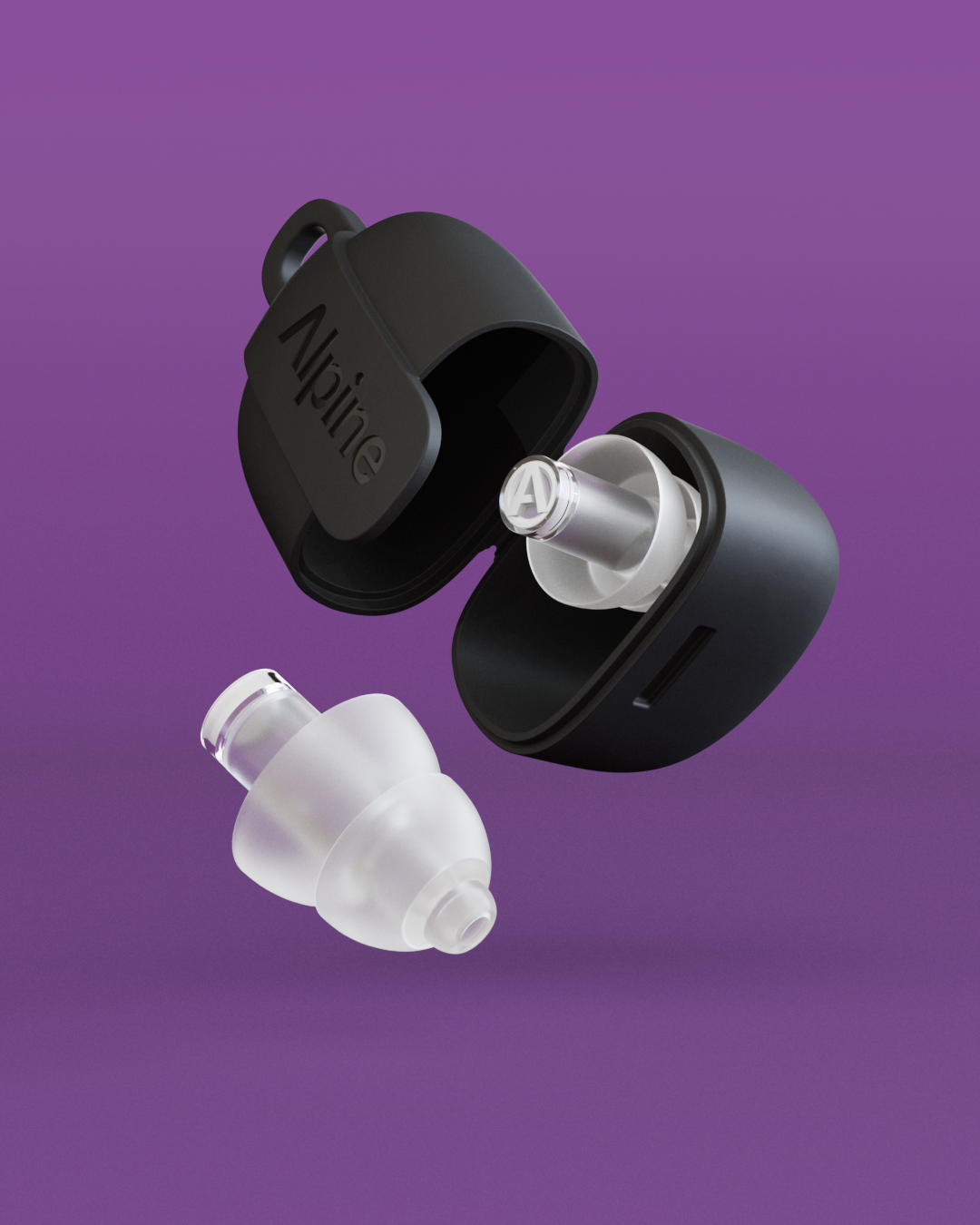 alpine partyplug pro festival earplugs overview including case