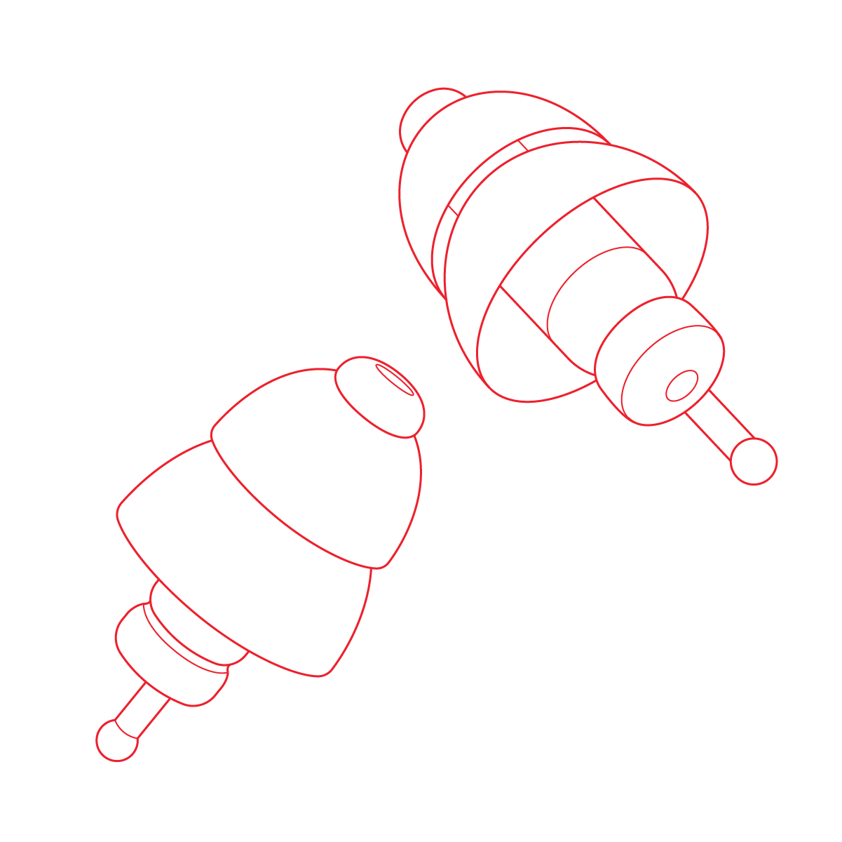 description technique des bouchons d’oreilles pour protection auditive