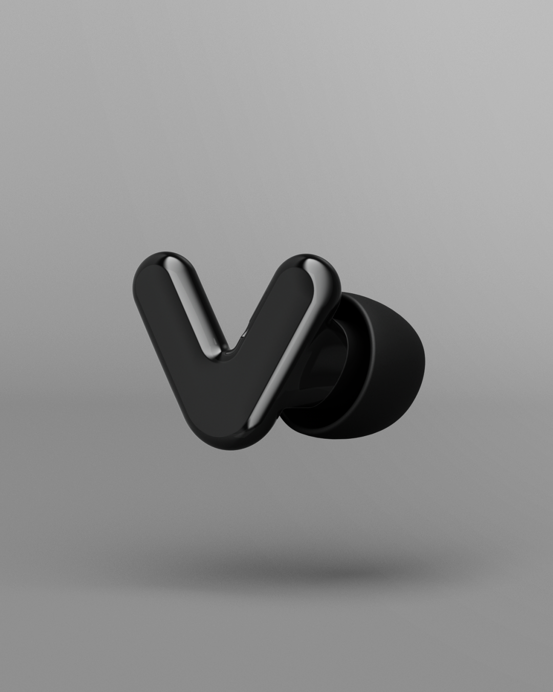 Rendering alpine tune earplug in black #color_black #pdp_hide